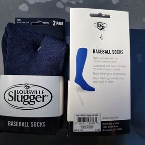 Navy Baseball Socks